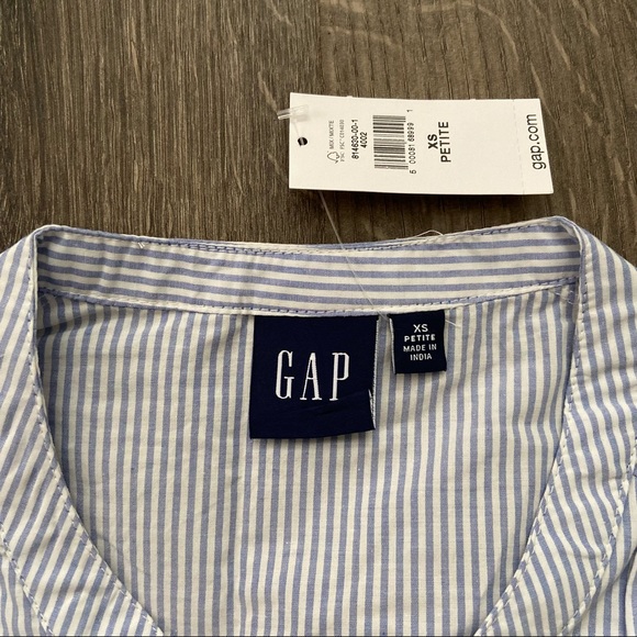 GAP Sleeveless Striped Dress with Pockets NWT - Picture 2 of 5